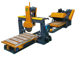 Línea completa de máquinas cortadoras de bordillos