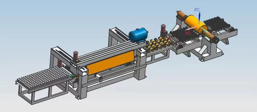 Máquina automática de corte de línea completa de losa/azulejo/adoquín
